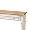 Baxton Studio Marquetterie Oak and White Finish Wood Two-Tone Console Table 133-7190 - alternate 7